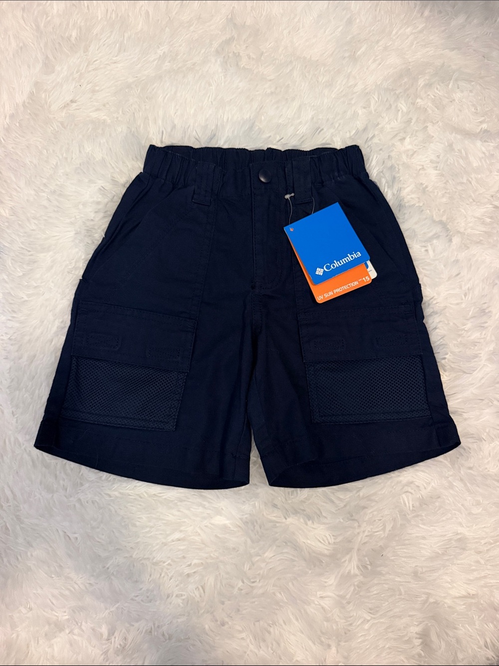 Columbia Boy’s Navy Cargo Shorts
